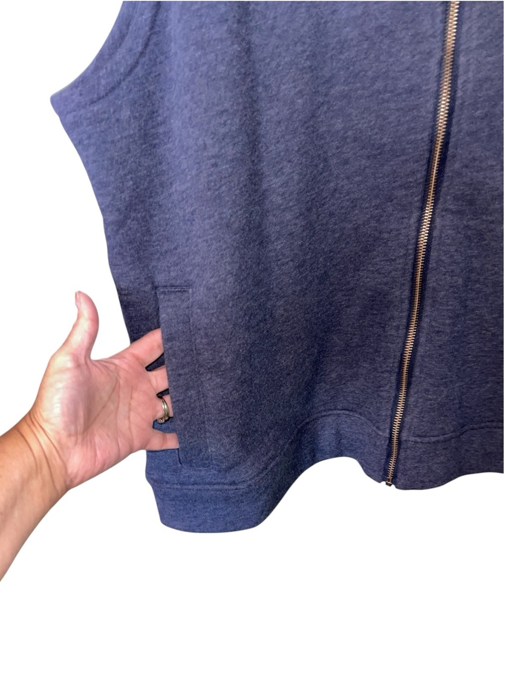 Tailor Vintage, Connecticut Originals,  Mens knit fleece lined vest. Size Xl GUC - Picture 5 of 9